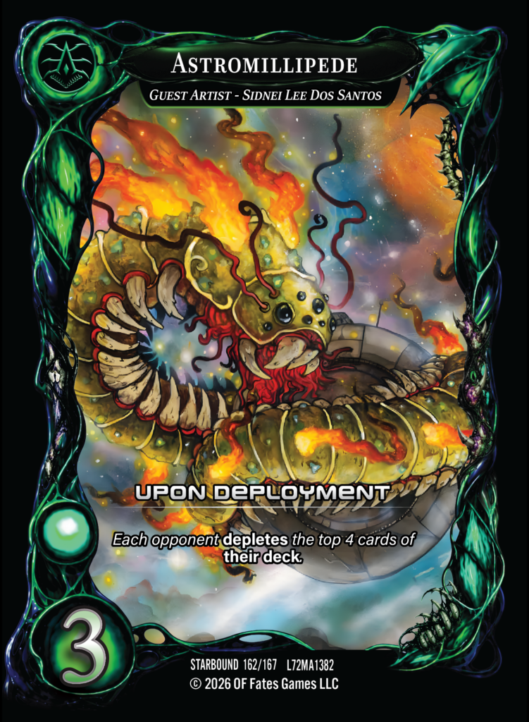 Astromillipede — prestige card